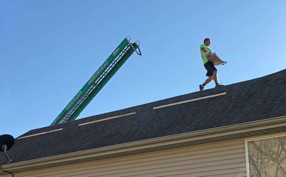 Rooftop Shingle Delivery services