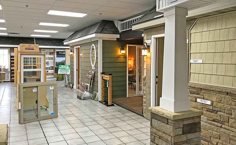 Building supply showrooms in Missouri and Illinois