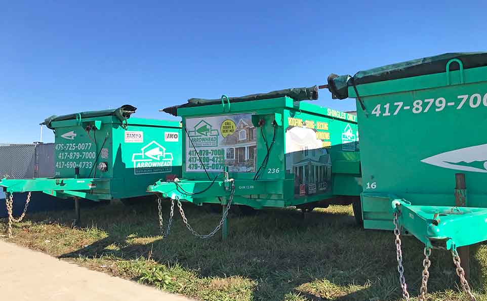 Shingle Recycling bins to rent in Missouri